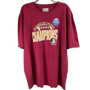 FANATICS Florida State 2023 ACC Championship Tshirt Seminoles Collegiate Sports